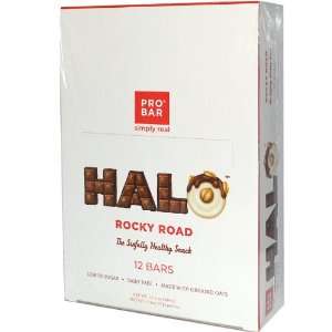  Pro Bar Halo Bars Rocky Road The Sinfully Healthy Snack 12 