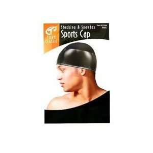    Real Fit Stocking & Spandex Sports Cap Black #11128 Beauty