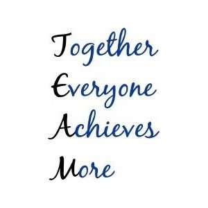  Together everyone achieves more