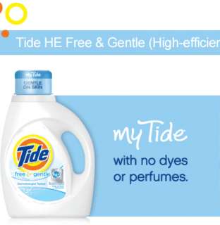  Tide Free and Gentle High Efficiency Unscented Detergent 
