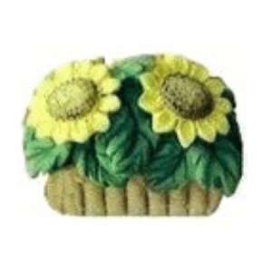  Enesco Teenie Tinies Miniature Daisy Flower Basket Toys 