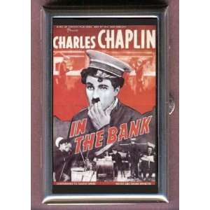  CHARLIE CHAPLIN IN THE BANK Coin, Mint or Pill Box Made 