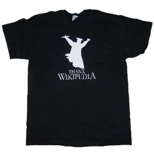  Thanx Wikipedia Funny Graduation T Shirt Large by 