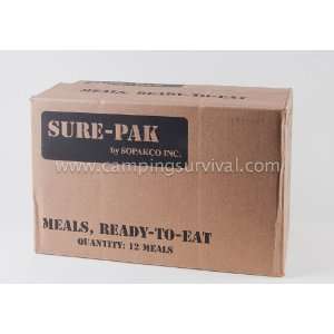  Sopakco Sure Pak MRE   12 Meals