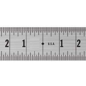  Adhesive Ruler 2 Wide, 1/8th Grads