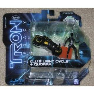 Tron Legacy Series 1 Exclusive Figure 2Pack Clus Light Cycle Quorra