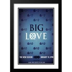 Big Love 20x26 Framed and Double Matted TV Poster   Style E   2006