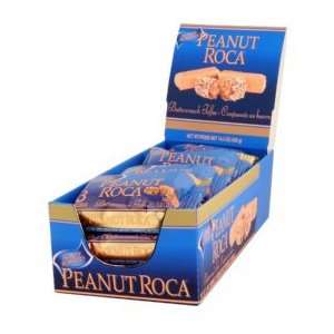Peanut Roca, 3 pc wrapped, 12 count display box  Grocery 