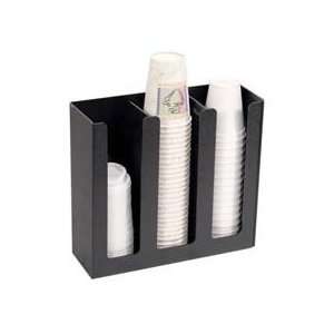  Vertiflex Products   Cup/Lid Holder, 3 Columns, 12 3/4x4 1 