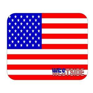  US Flag   Westside, California (CA) Mouse Pad Everything 