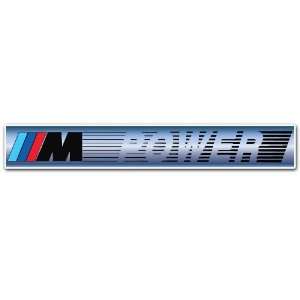 BMW M Power Car Bumper Sticker Decal 7x1 Everything 