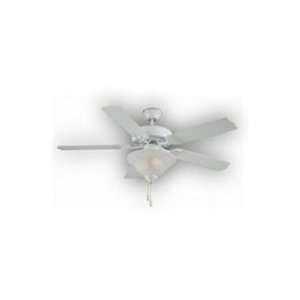   52 Inch Ceiling Fan with Light Kit Included, White, Energy Star Rated