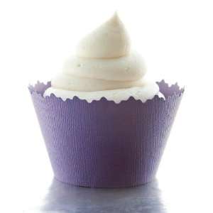  Pansy Purple Cupcake Wrapper   Set of 12   Easy Decorating 
