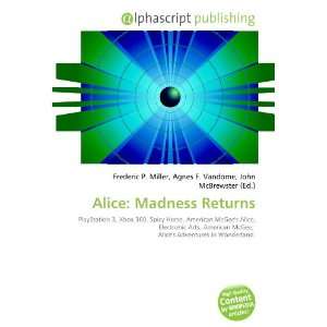  Alice Madness Returns (9786132901460) Books