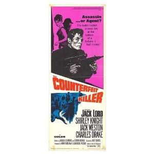  Counterfeit Killer Original Movie Poster, 14 x 36 (1968 