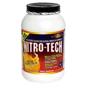 MuscleTech Nitro Tech Advanced Musclebuilding Protein Formula, Exotic 