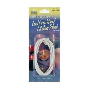 Yaley Candle Wicking Lead Free Wire Extra Large 4 Feet 110000W 104; 6 