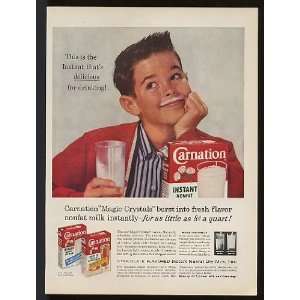   Instant Milk Boy Milk Moustache Print Ad (11419)