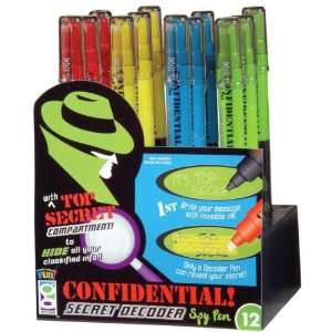  Confidential Pen Case Pack 48 