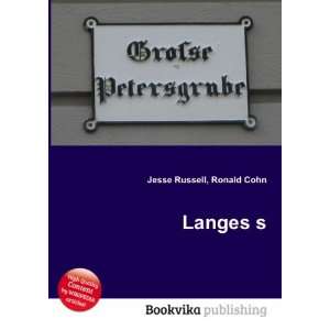  Langes s Ronald Cohn Jesse Russell Books