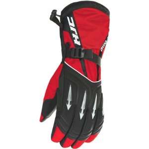    HJC Extreme Snow Gloves Black/Red Large L 1222 014 Automotive