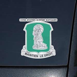  122nd Aviation Support Battalion 3 DECAL Automotive