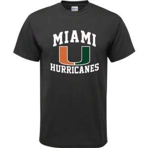  Miami Hurricanes Black Youth Aptitude T Shirt