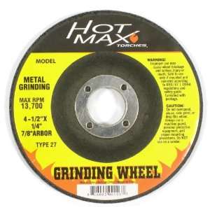   Max RPM of 13,300 Type 27 Grinding Wheels with Hubs