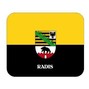  Saxony Anhalt, Radis Mouse Pad 