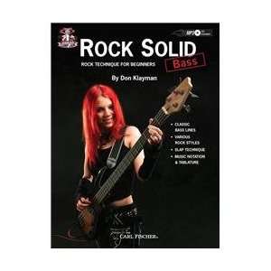  Carl Fischer Camp Jam Rock Solid for Bass Book/CD 