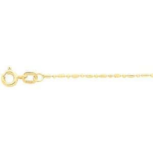  16in Bead Chain 1.25mm   14kt Yellow Gold Jewelry