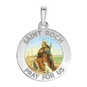  Saint Roch Medal Color Jewelry