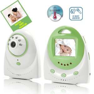  Baby Monitor with Two Way Audio and Temperature Alarm 