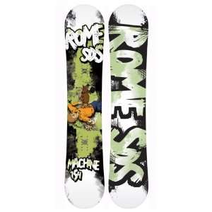  Rome Machine Snowboard  154cm Brown