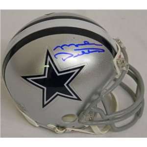 Mike Ditka Autographed/Hand Signed Bears Cowboys Mini Helmet  