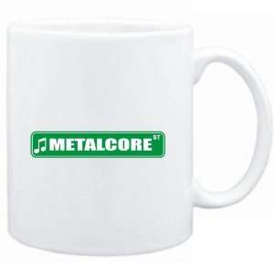 Mug White  Metalcore STREET SIGN  Music  Sports 