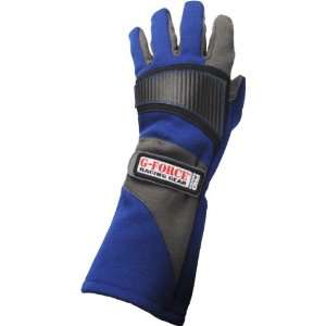  G Force 4105XLGBU Pro Series Blue X Large Racing Gloves 