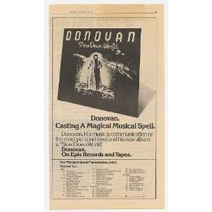   & Tour Promo Print Ad (Music Memorabilia) (19716)