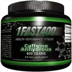  1Fast400 Caffeine Anhydrous, 400 Grams Health & Personal 