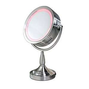  Zadro RDV 8X/1X Double Sided Round Lighted Mirror Health 