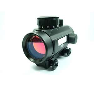  Tactical 1x30 Red Dot Sight Scope W/10mm Weaver Mount 