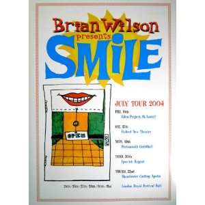 The Beach Boys Smile Brian Wilson 24x34 Poster 