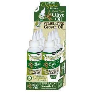 Africas Best ULTIMATE ORGANICS THERAPY GROWTH OIL [OLIVE] 4oz display 