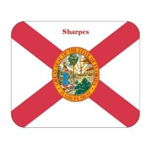  US State Flag   Sharpes, Florida (FL) Mouse Pad 