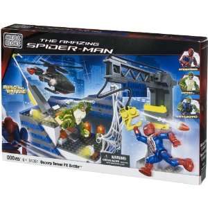  Mega Bloks Spiderman 4 Oscorp Tower Toys & Games