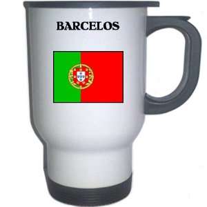  Portugal   BARCELOS White Stainless Steel Mug 