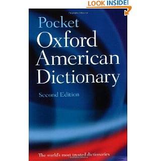 Pocket Oxford American Dictionary by Oxford University Press 