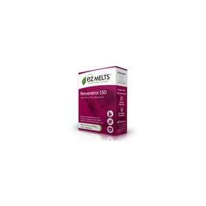  Ez Melts Resveratrol 150 75 mg 60 Tablets Health 