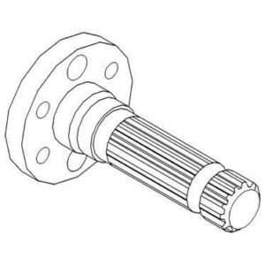  New PTO Shaft (1000 RPM) AT20095 Fits JD 1020, 1030 