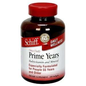  Schiff Products   Prime Years, 100 softgels Health 